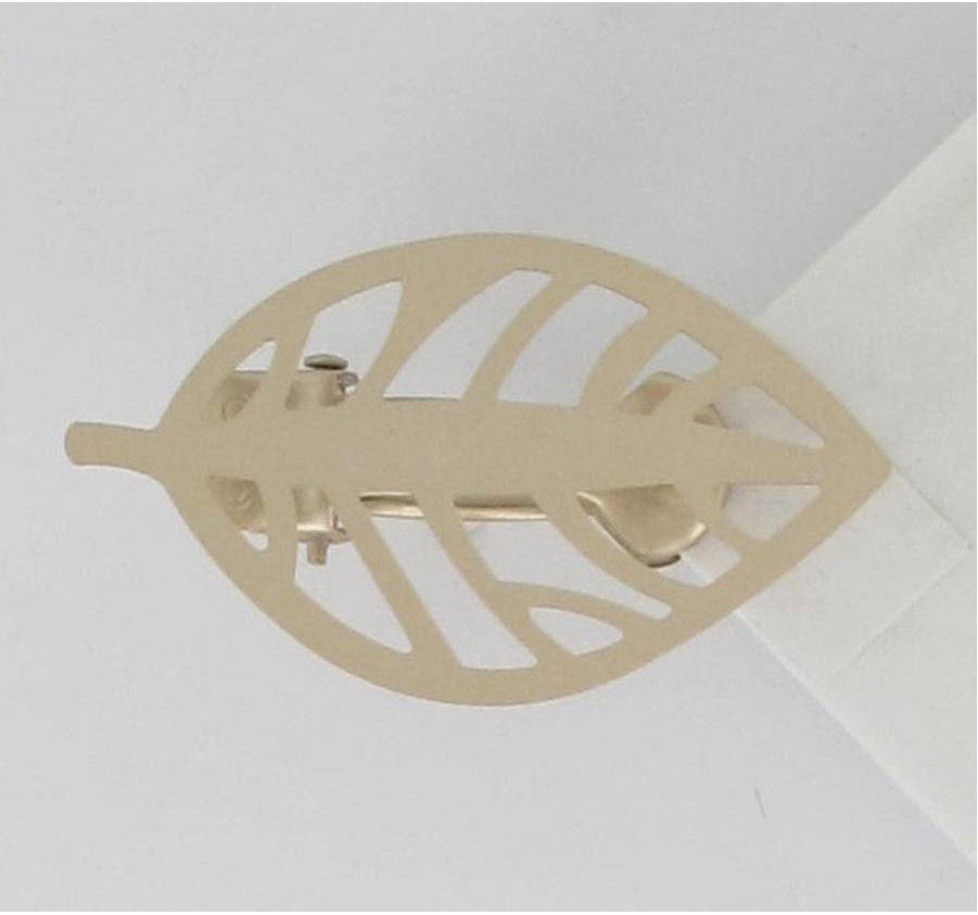 PINCE EN METAL PETITE FEUILLE