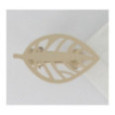 PINCE EN METAL PETITE FEUILLE