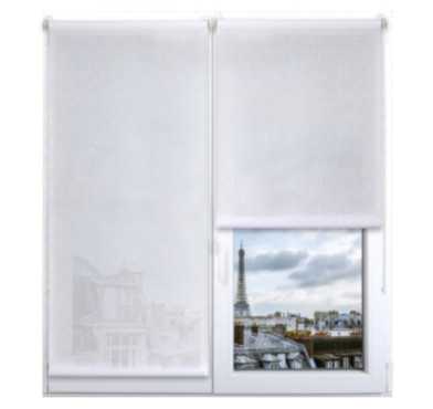 STORE ENROULEUR TAMISANT BLANC