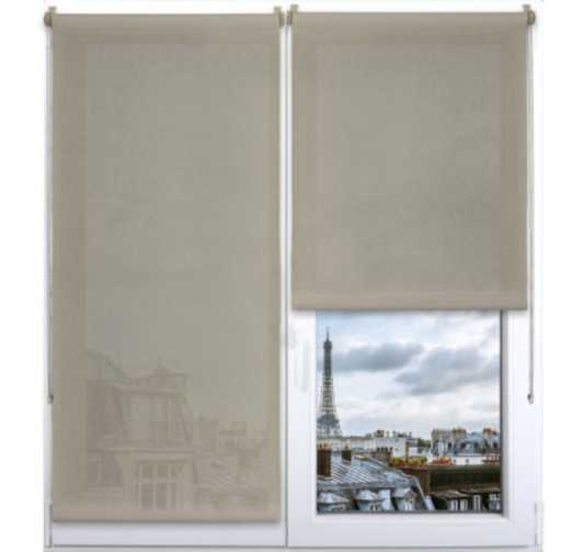 STORE ENROULEUR TAMISANT TAUPE