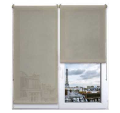 STORE ENROULEUR TAMISANT TAUPE