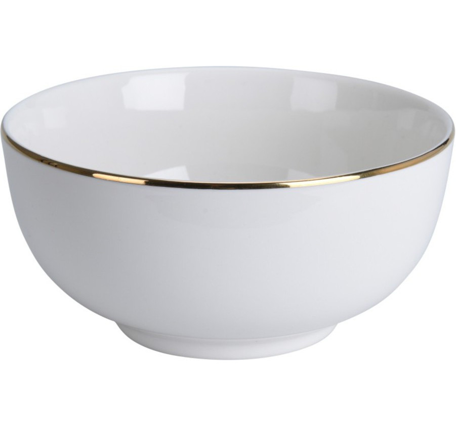 BOL EN PORCELAINE GOLDEN