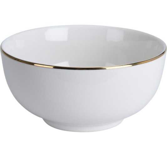 BOL EN PORCELAINE GOLDEN