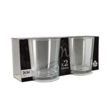LOT DE 2 VERRES SENCILLO