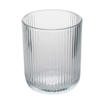 GOBELET BAS STRIE EMA EN VERRE