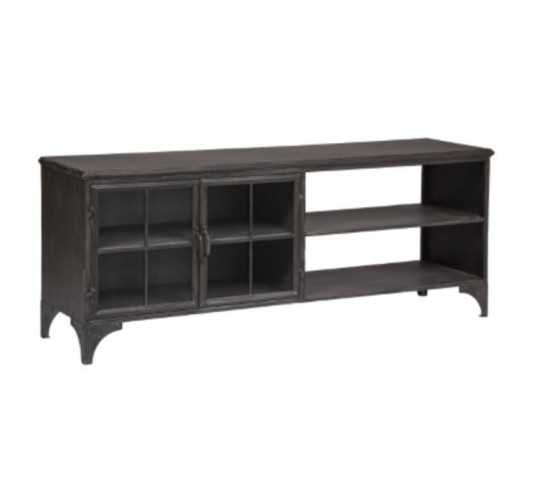 MEUBLE TV 2PORTES VITREES