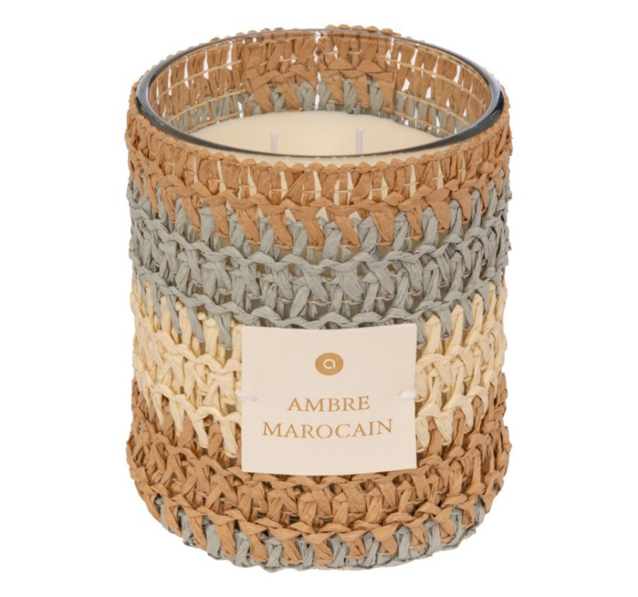 BOUGIE PARFUMEE AMBRE MAROCAIN