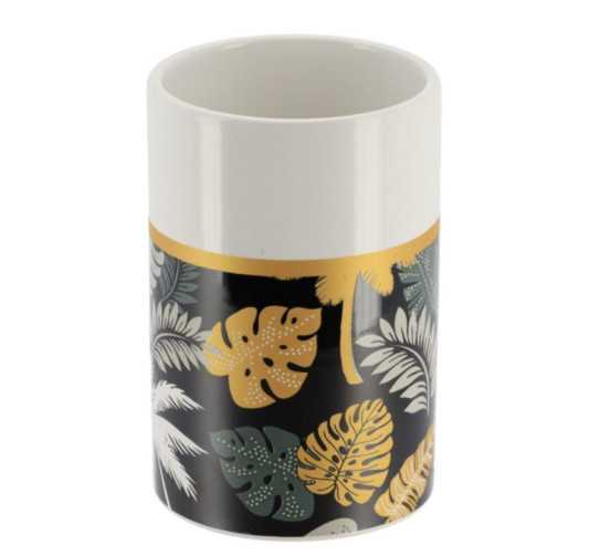 GOBELET DOLOMITE DECOR JUNGLE