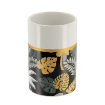 GOBELET DOLOMITE DECOR JUNGLE