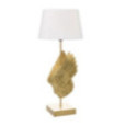 LAMPE A AILES D ANGE EN OR