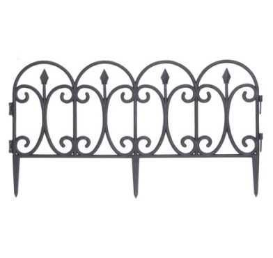 LOT DE 4 BORDURES DE JARDIN