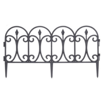 LOT DE 4 BORDURES DE JARDIN