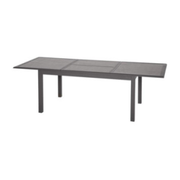 TABLE EXTENSIBLE EFFET BOIS