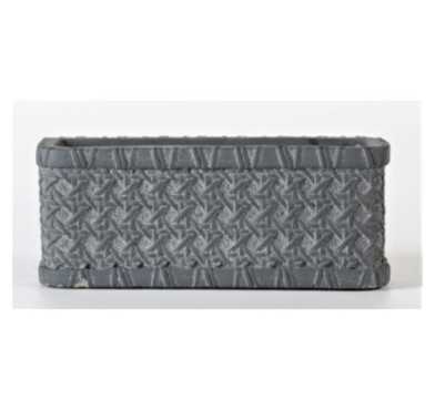 JARDINIERE EN CIMENT - GRIS