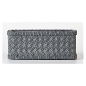 JARDINIERE EN CIMENT - GRIS