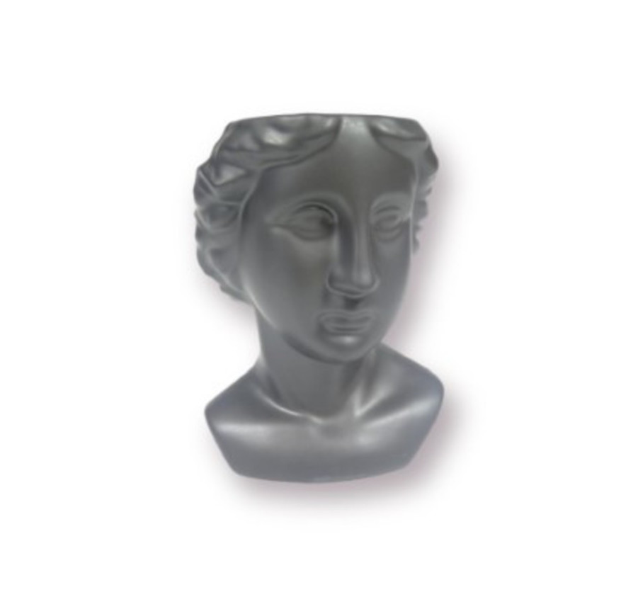POT NOIR FORME DECOR VISAGE