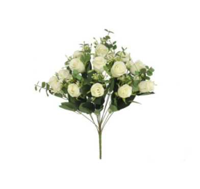 BOUQUET DE ROSES BLANCHES