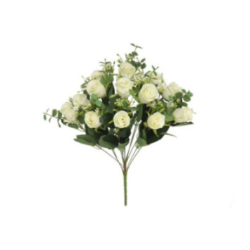 BOUQUET DE ROSES BLANCHES