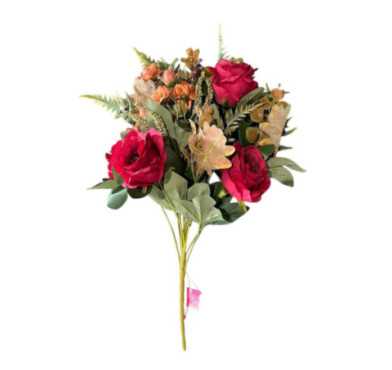 BOUQUET DE ROSES ARTIFICIELLES