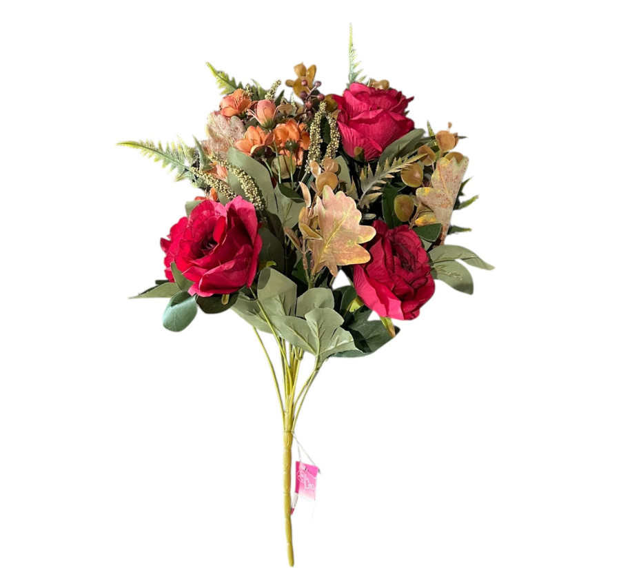 BOUQUET DE ROSES ARTIFICIELLES