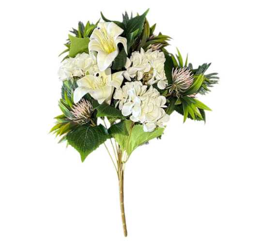 BOUQUET DE LILIUM ET HORTENSIA