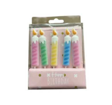 BOUGIES POUR GATEAU 5 PIECES
