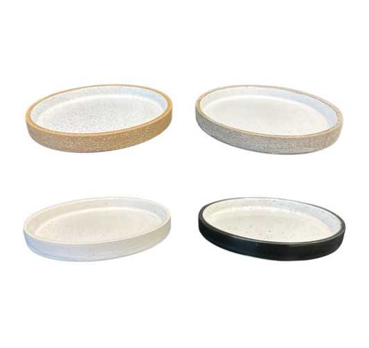 PLATEAU POUR BOUGIES EN GRES