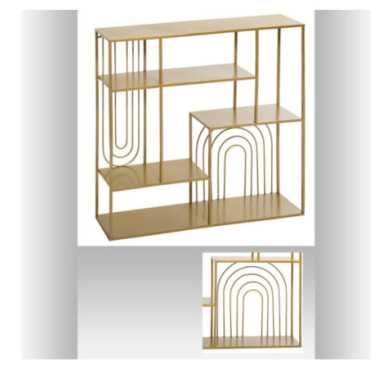 ETAGERE MURALE GOLD SLOW