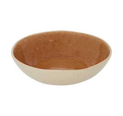 ASSIETTE CREUSE WONJA OCRE