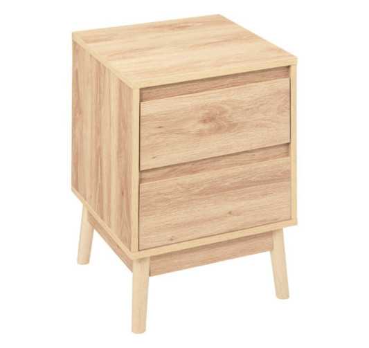 TABLE DE CHEVET 2 TIROIRS