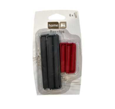 SET DE 6 PINCES POUR SACHET