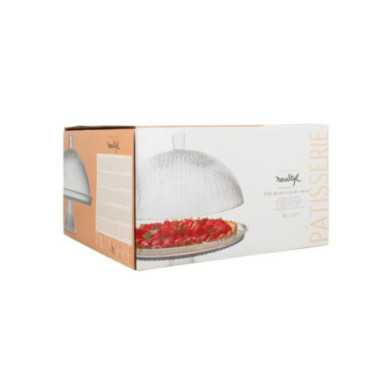 PLAT DE SERVICE EN VERRE 31CM