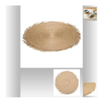 SET TABLE CUBA ROND AVEC