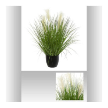 HERBE ARTIFICIELLE EN POT