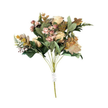 BOUQUET DE ROSES ARTIFICIELLES
