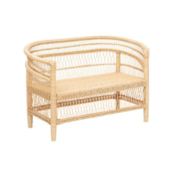 BANQUETTE MALEVIO EN ROTIN