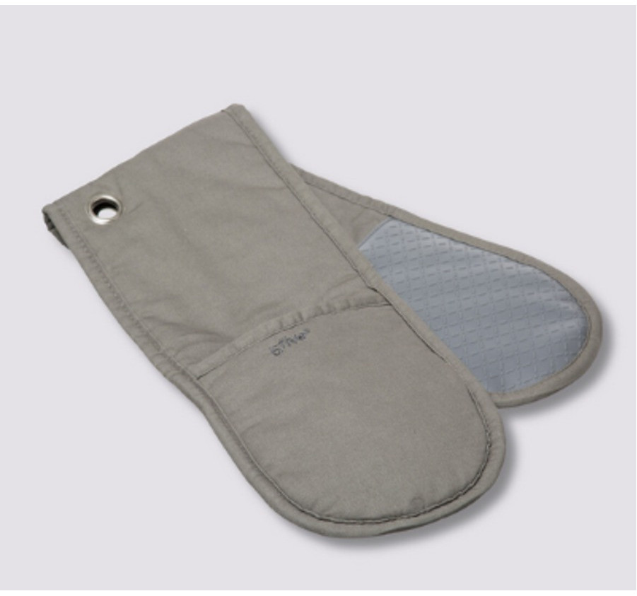DOUBLE GANT DE CUISINE GRIS