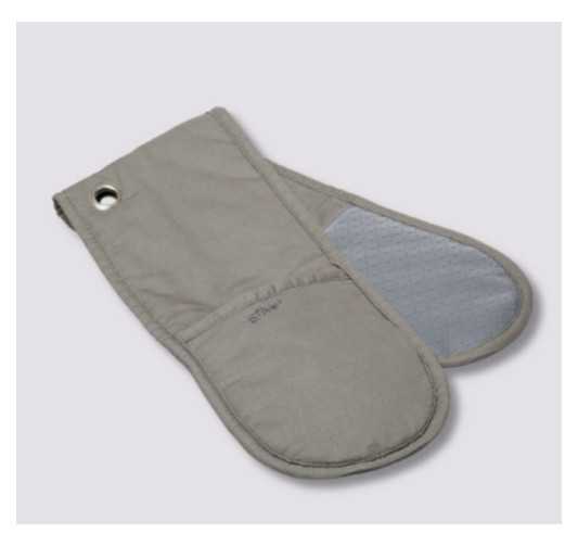 DOUBLE GANT DE CUISINE GRIS