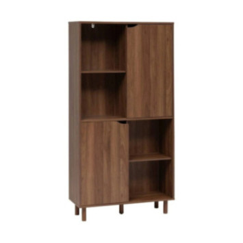 BIBLIOTHEQUE 2 PORTES SLIDY