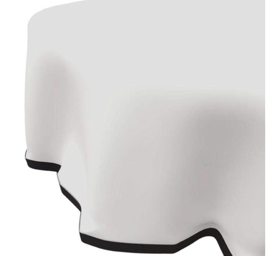 NAPPE BLANCHE - D.180CM RONDE