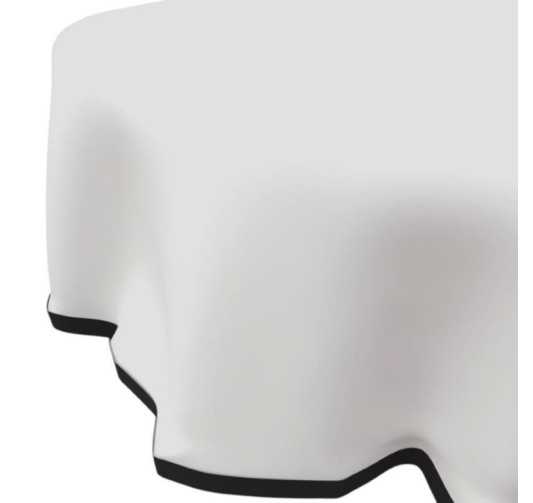 NAPPE BLANCHE - D.180CM RONDE