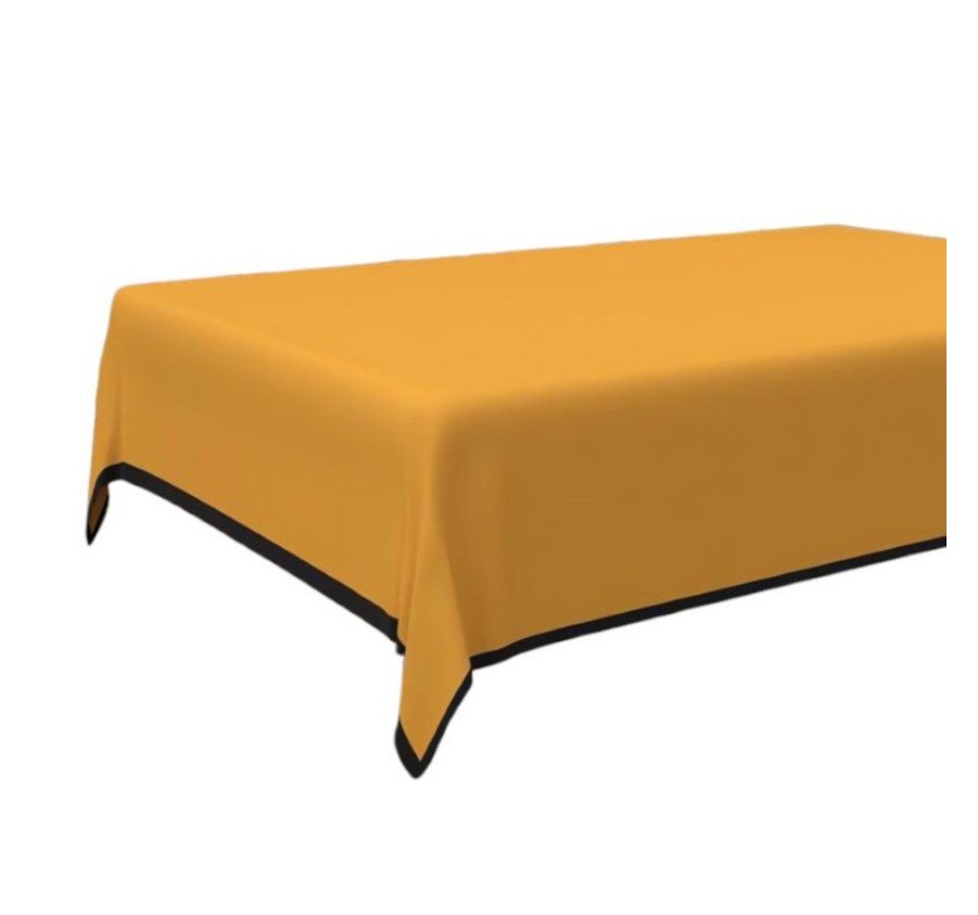 NAPPE MOUTARDE 140X240CM