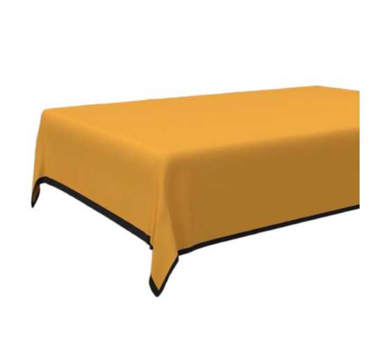 NAPPE MOUTARDE 140X240CM