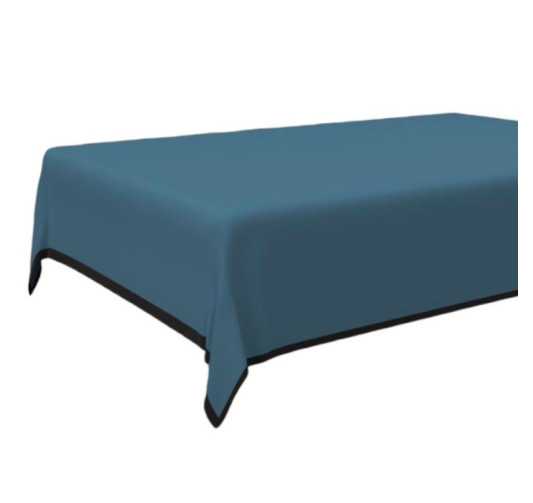 NAPPE BLEU CANARD 140X240CM