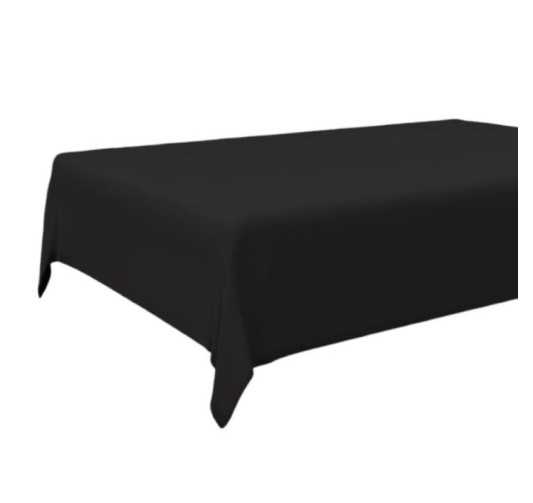 NAPPE NOIR 140X240CM
