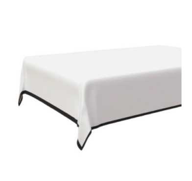 NAPPE BOHEME BLANC 140X300CM