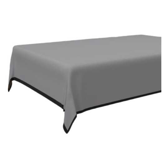 NAPPE BOHEME GRIS 140X300CM