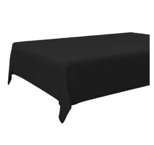 NAPPE BOHEME NOIR 140X300CM
