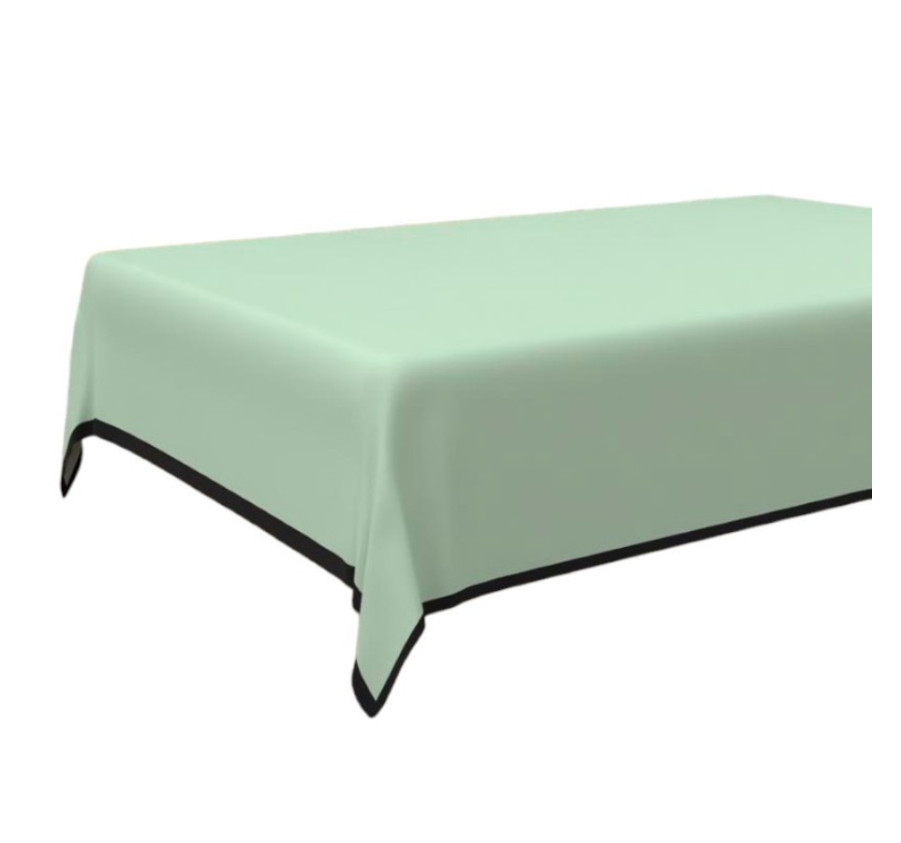 NAPPE BOHEME VERT 140X300CM