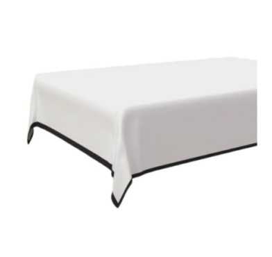 NAPPE BOHEME BLANC 160X270CM